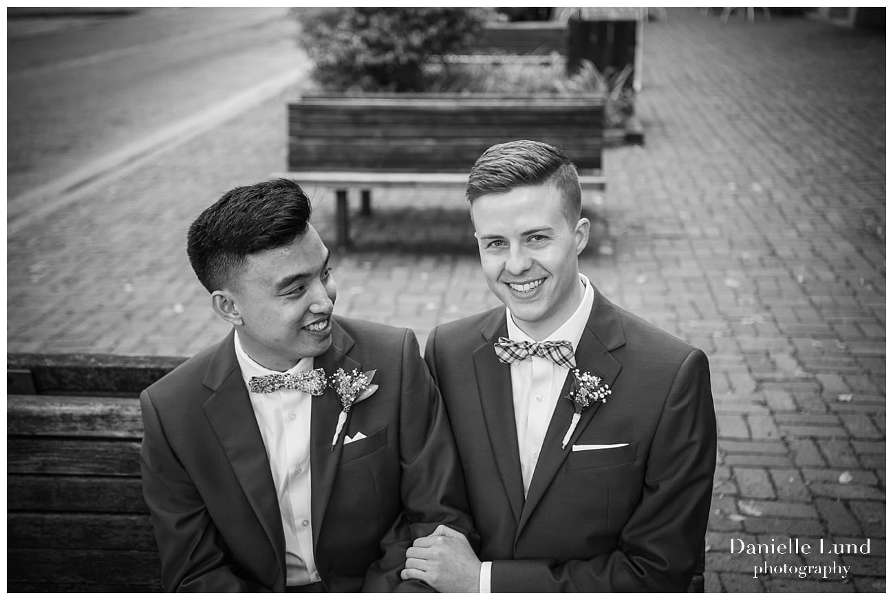 LGBT Stone Arch Bridge Engagement Wedding Photos1
