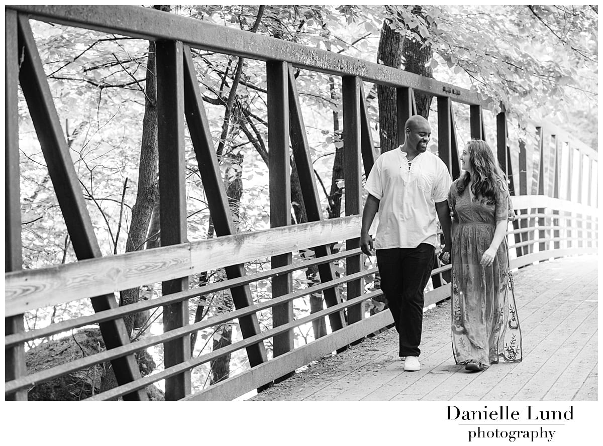 Willow River State Park Engagement Wedding Photography