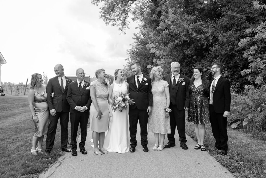 formal family photos relaxed wedding cambridge wi1