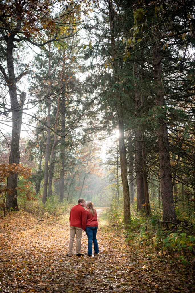 High-School-Sweethearts-fall-engagement-session-eagle-wi 1
