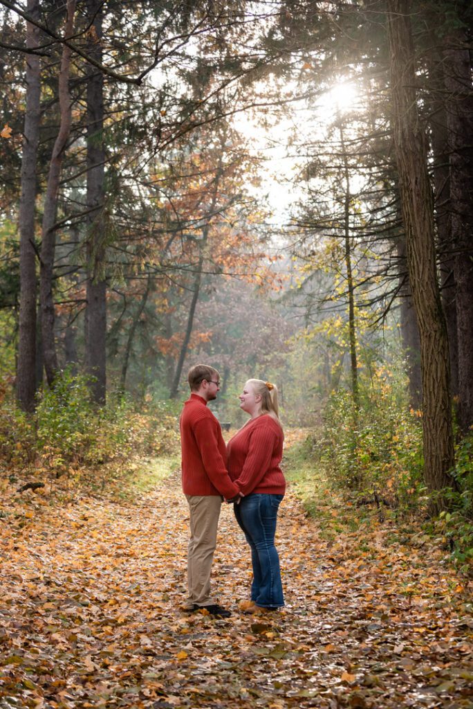 High-School-Sweethearts-fall-engagement-session-eagle-wi 4